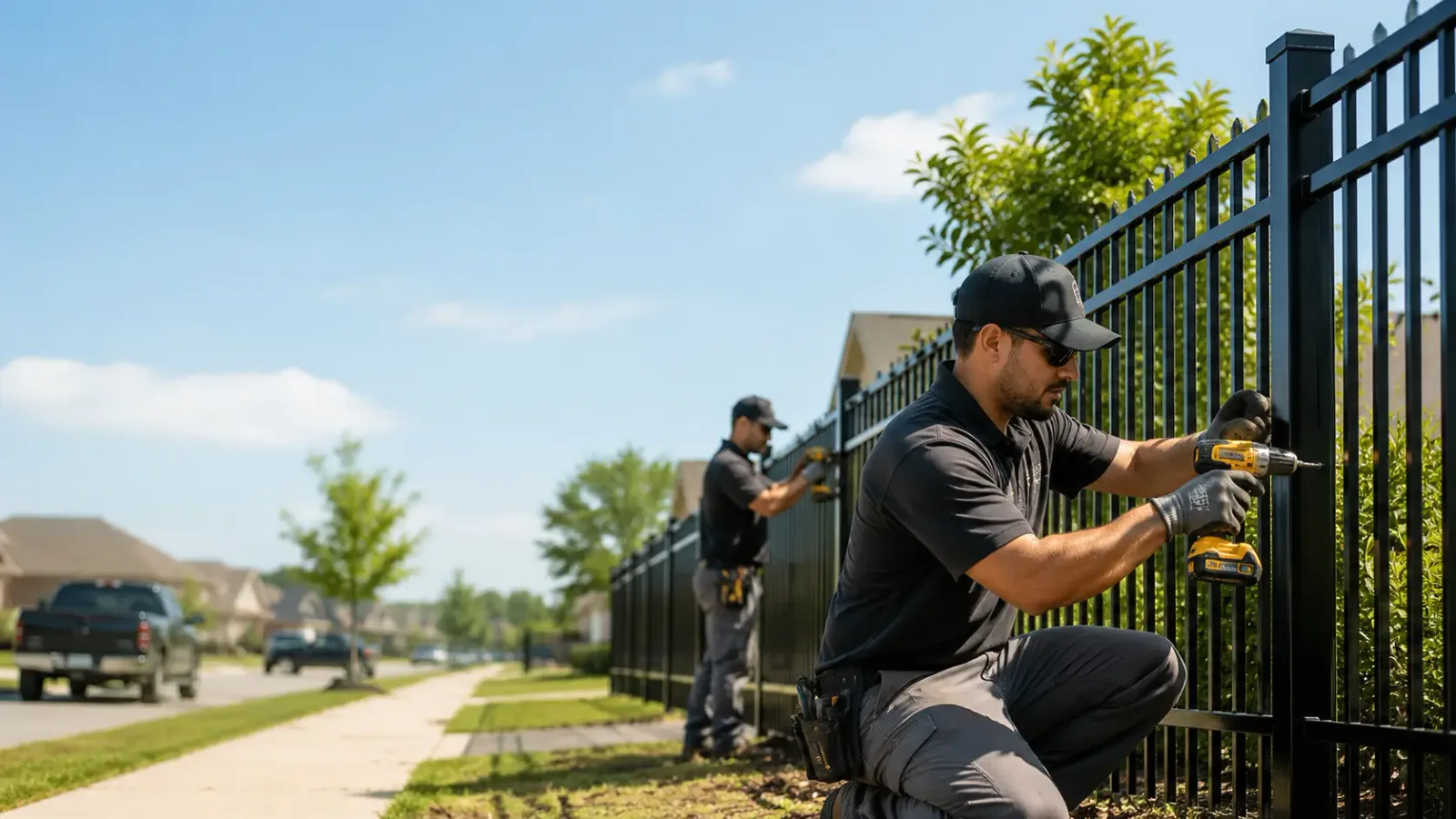 Metal Fence Installation in Sturkie, AR